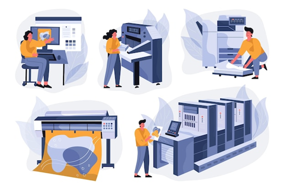 پرینت سیاه سفید توسط شرکت کوپرینت