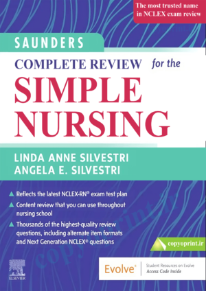 خرید کتاب simple nursing saunders رنگی و سیاه سفید